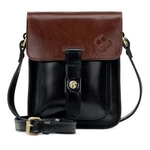 Small crossbody NWT and dust bag brown n black